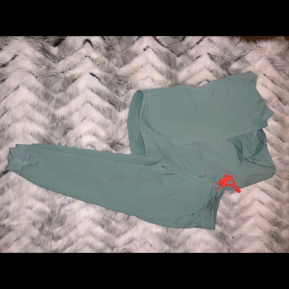 Figs Jade scrub set  XS/sp small petite